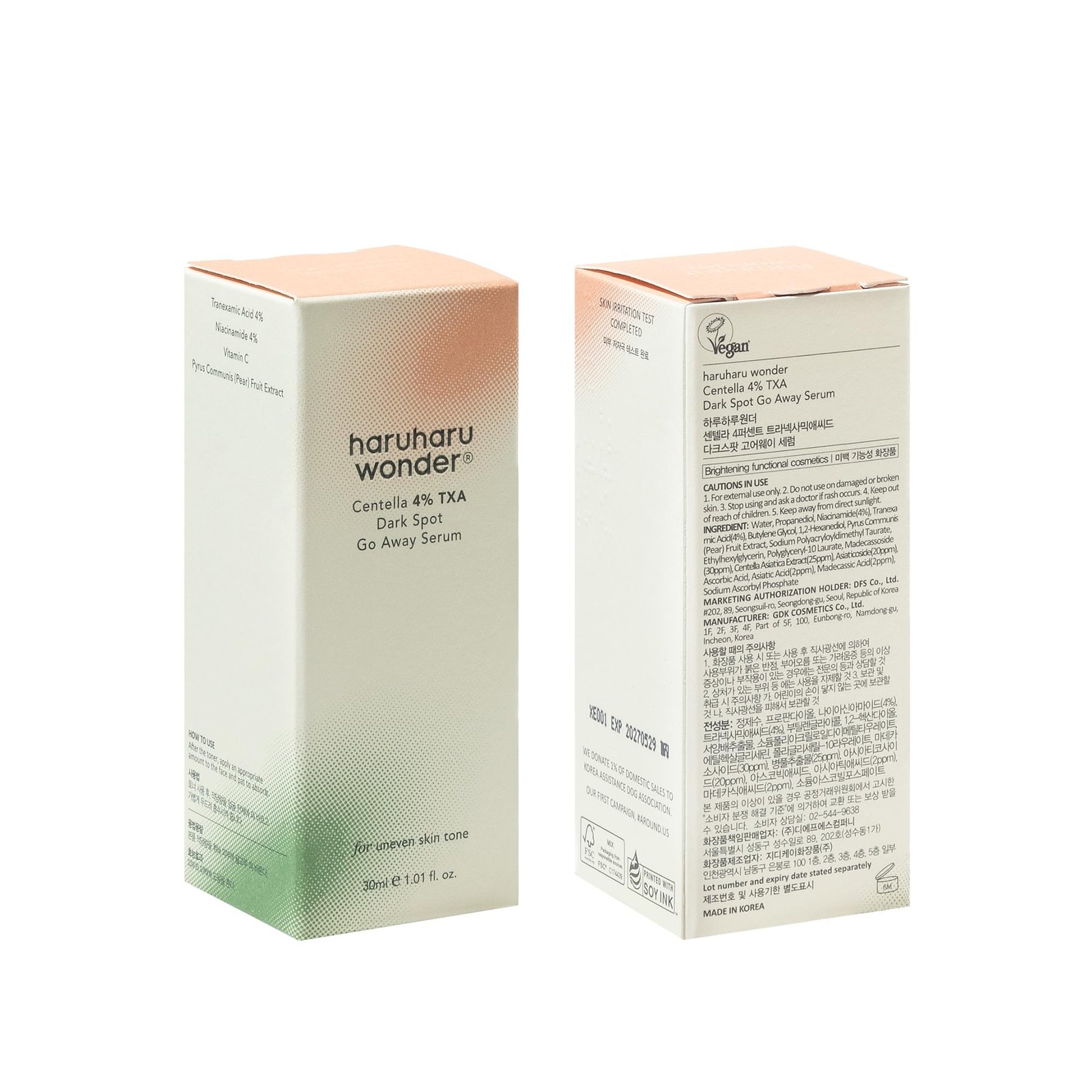  Centella 4% TXA Dark Spot Go Away Serum