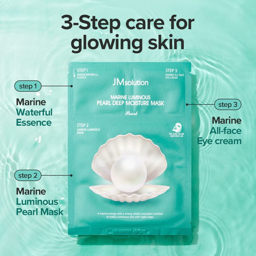 Marine Luminous Pearl Deep Moisture Mask Premium (5ea)