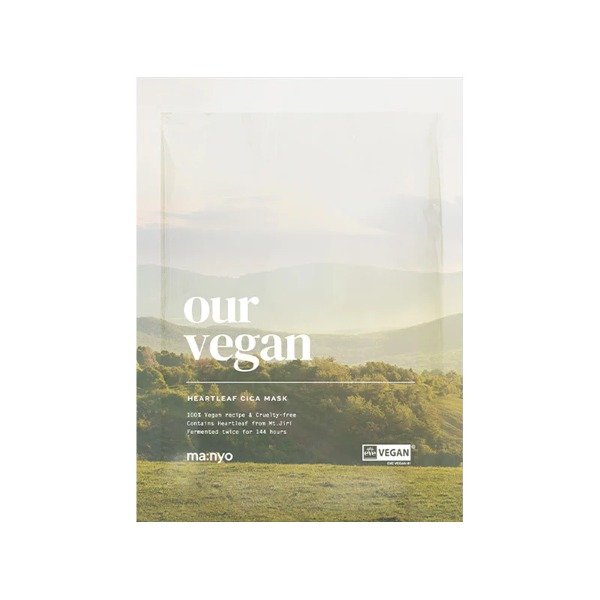 Our Vegan Heartleaf Cica Mask 25ml