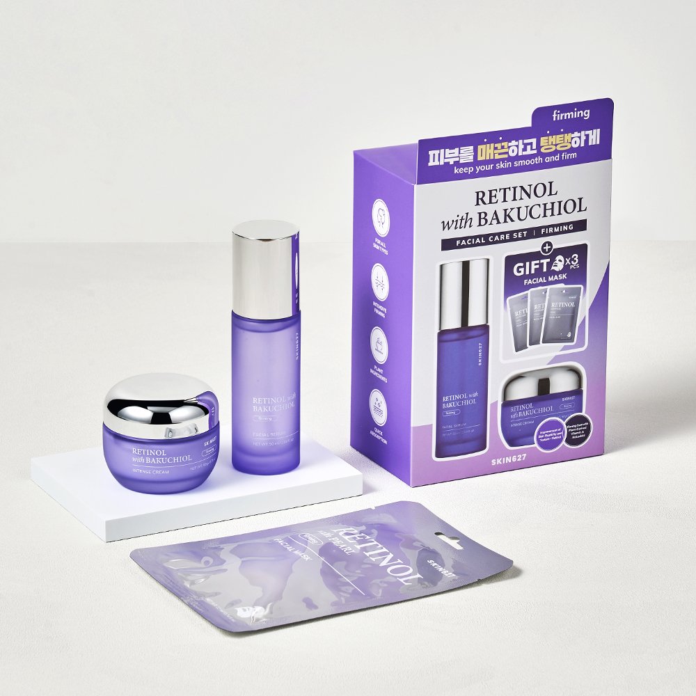 Retinol With Bakuchiol Facial Care Set