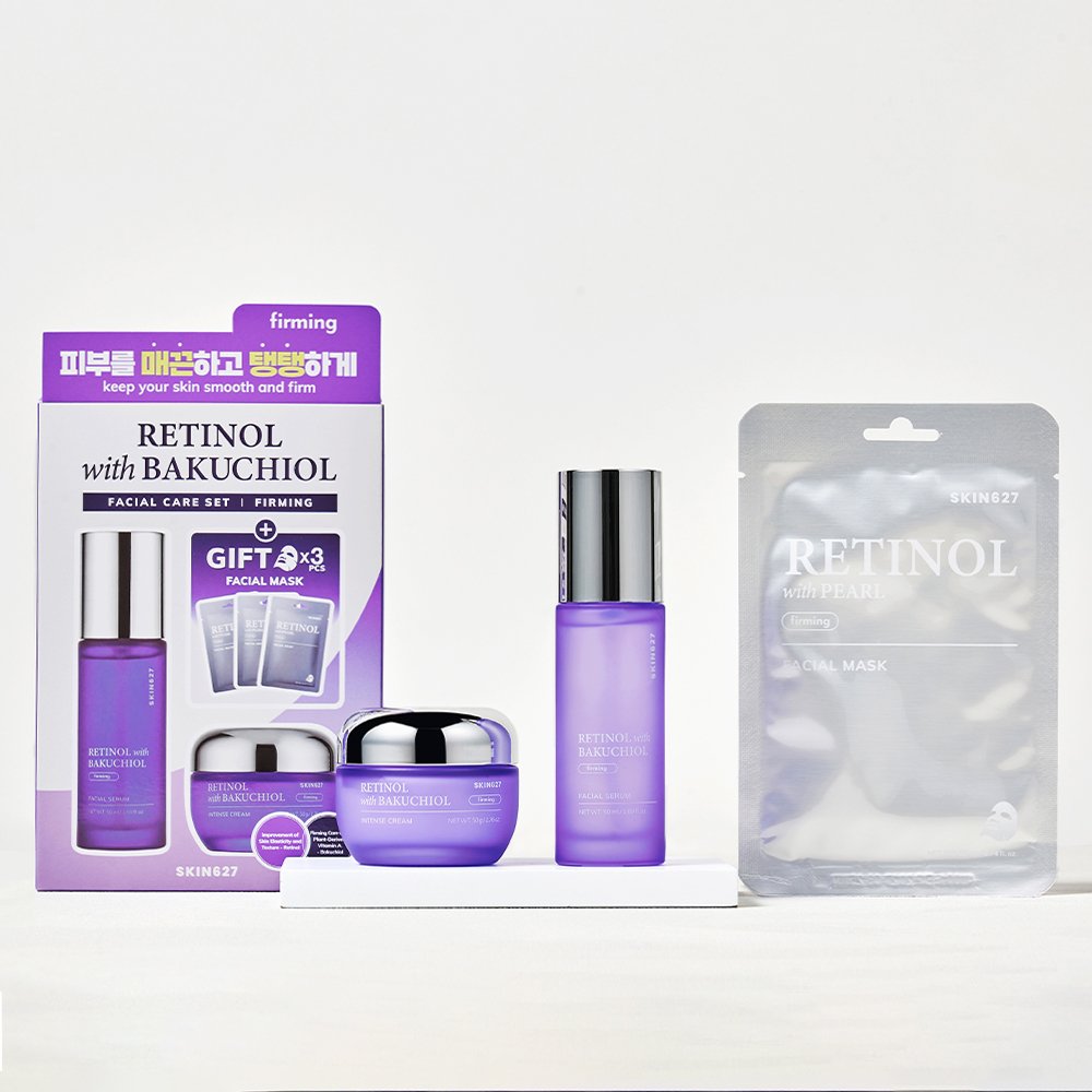 Retinol With Bakuchiol Facial Care Set