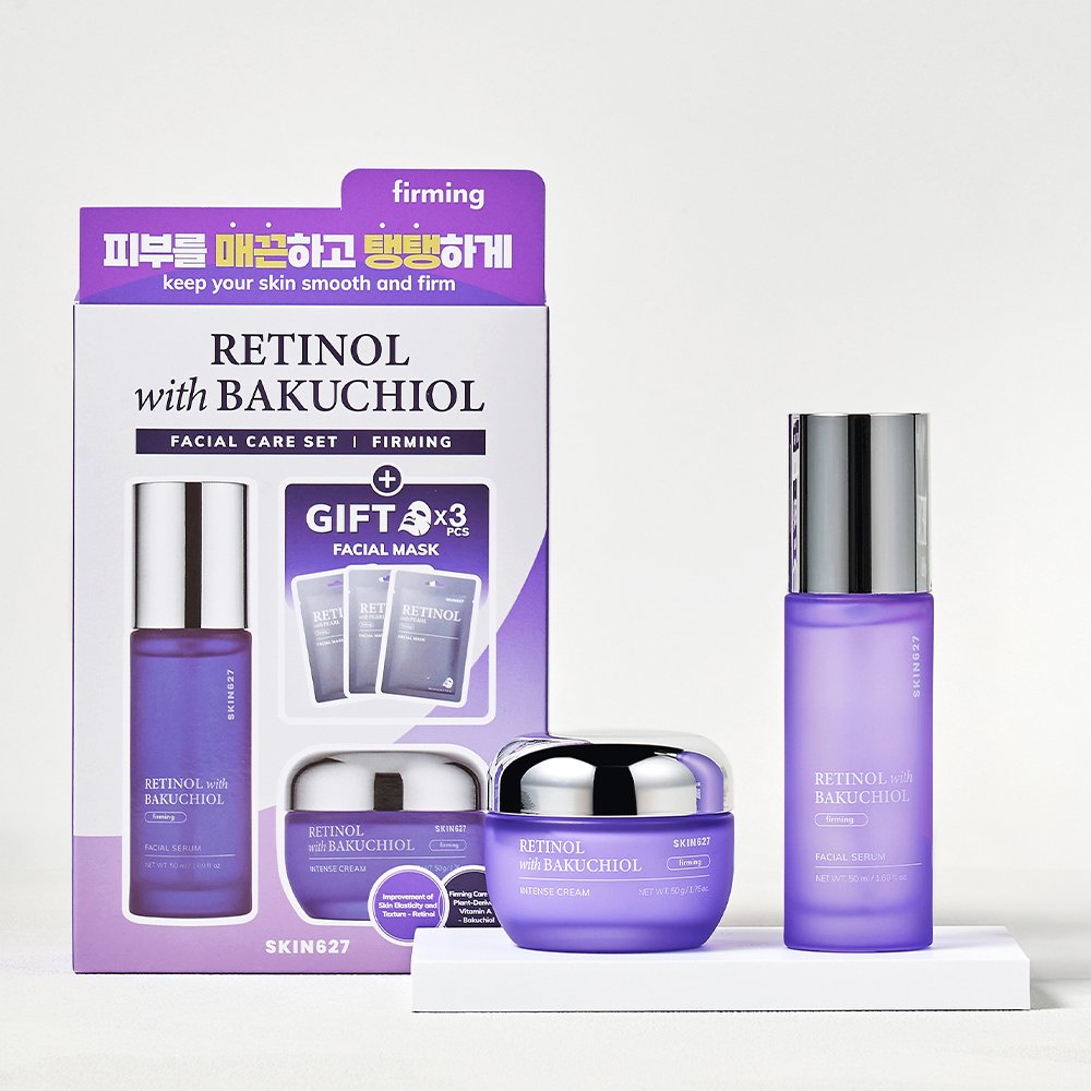 Retinol With Bakuchiol Facial Care Set