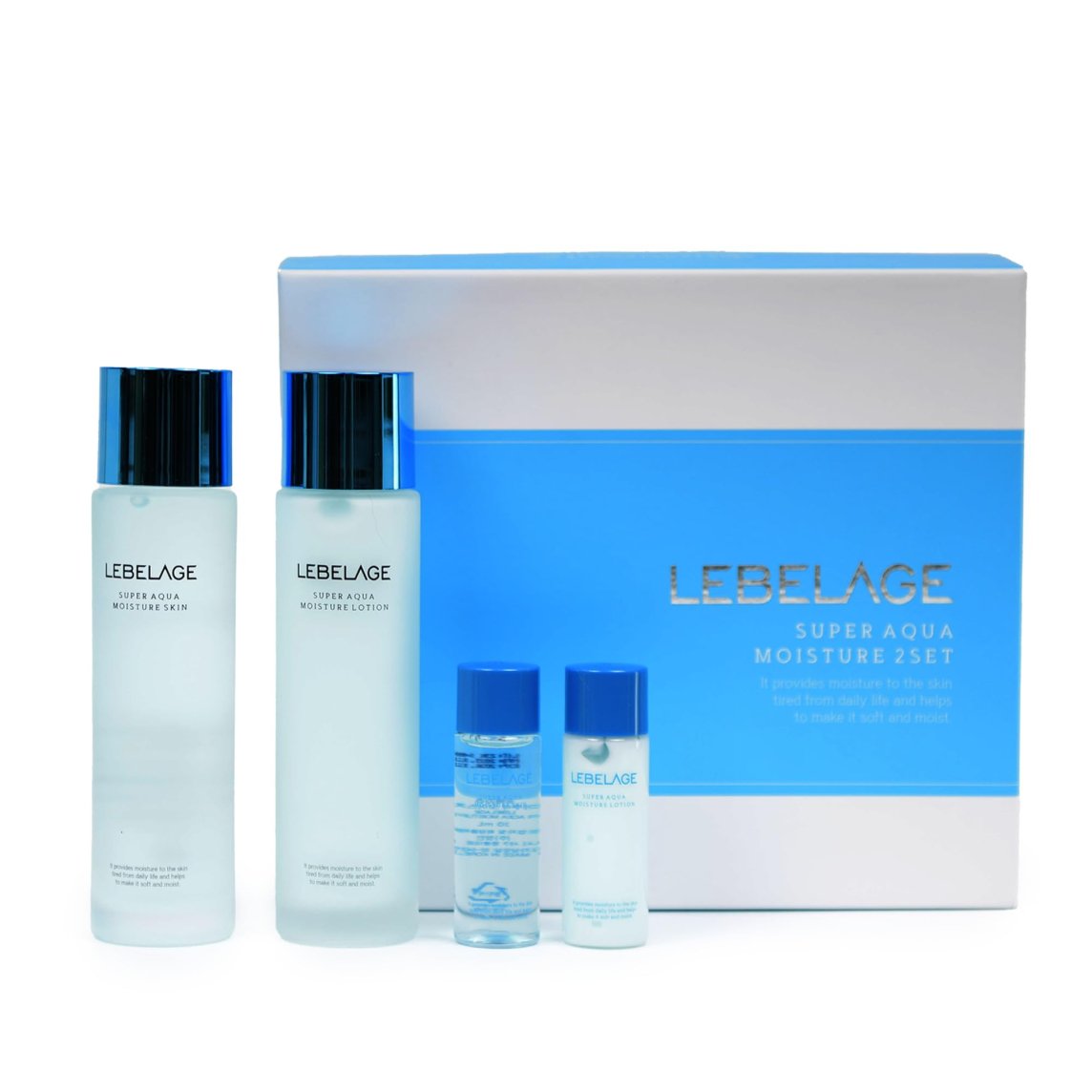 LEBELAGE SUPER AQUA MOISTURE 2 SET 150ml *2 / 30ml*2
