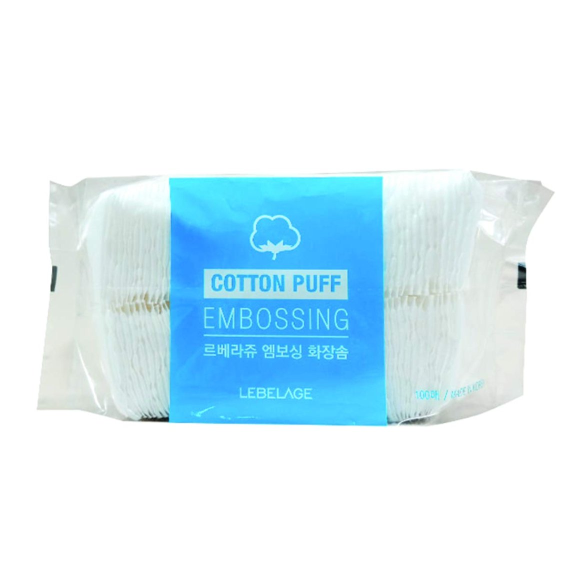 LEBELAGE COTTON PUFF EMBOSSING 100pcs