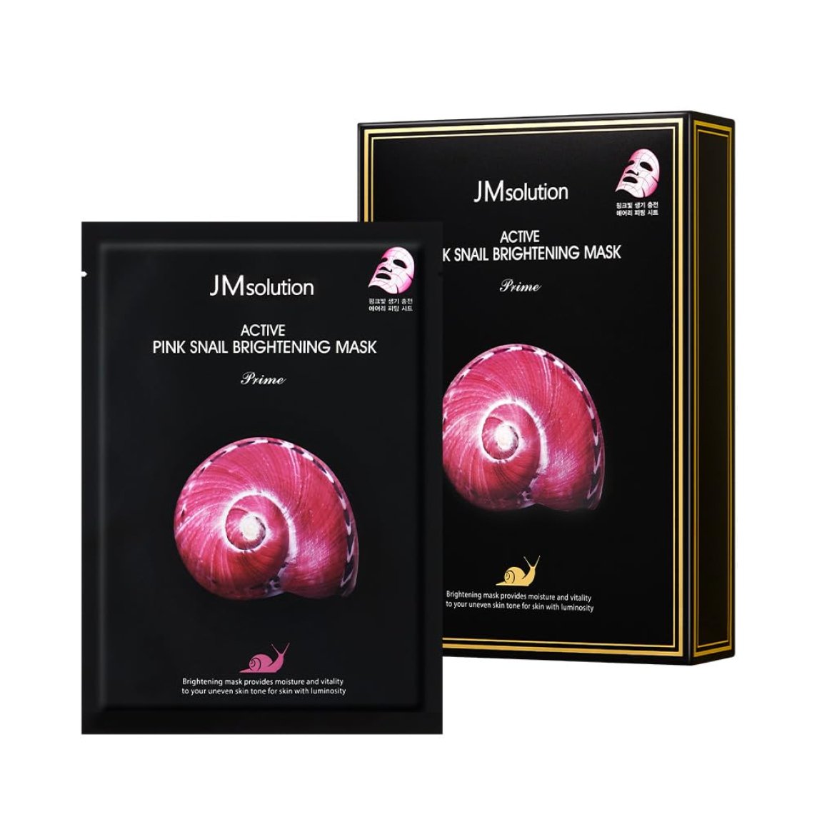 Active Pink Snail Brightening Mask