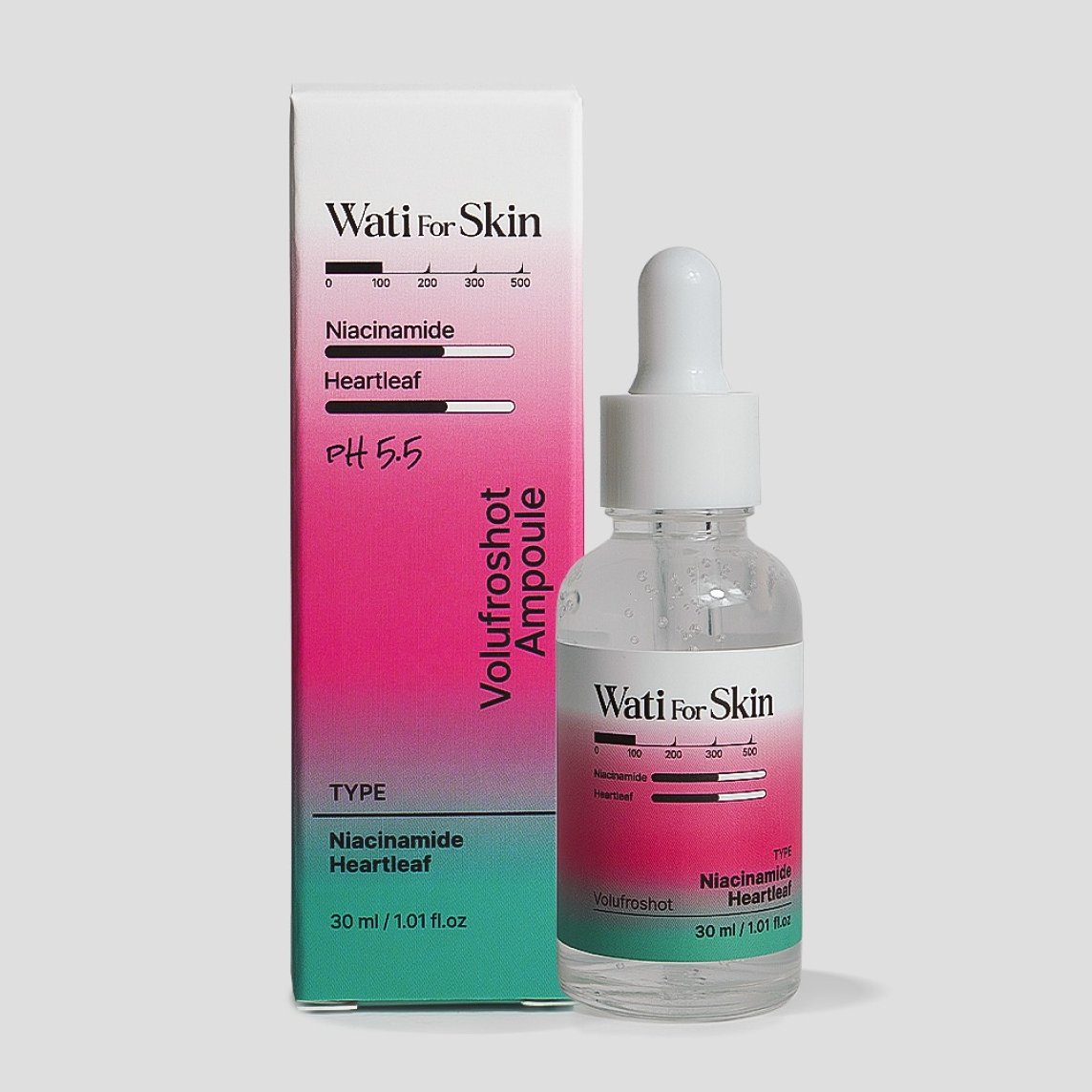 Niacinamide Heartleaf Volufroshot Ampoule