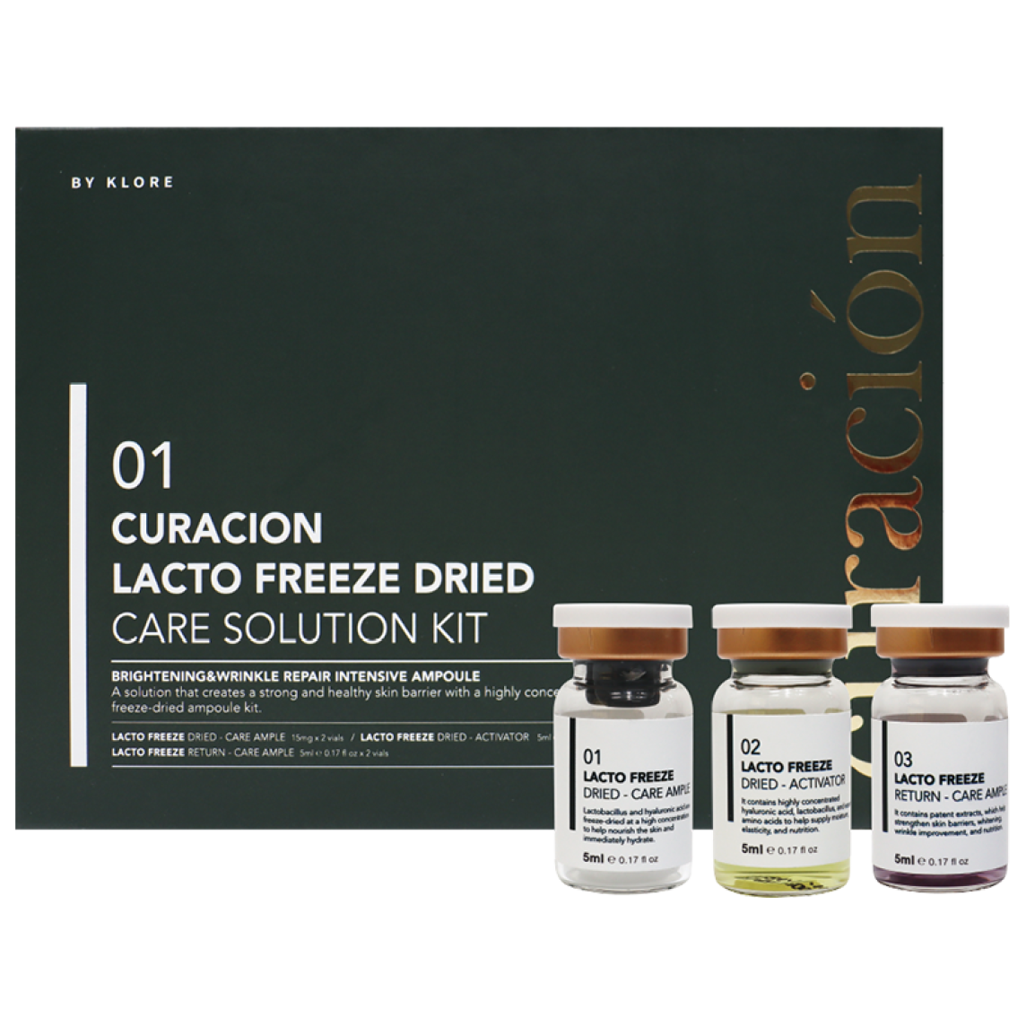 Lacto Freeze Dried Care Solution Kit
