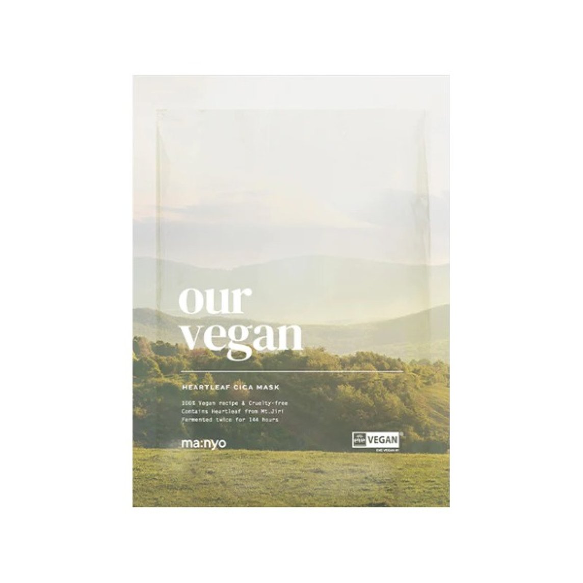 Our Vegan Heartleaf Cica Mask 25ml