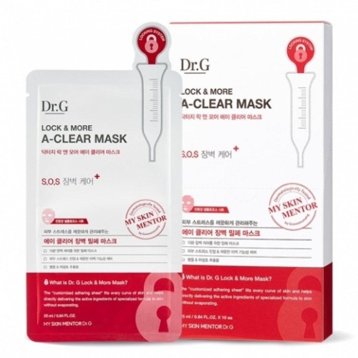 Lock & More A-clear Mask 10p