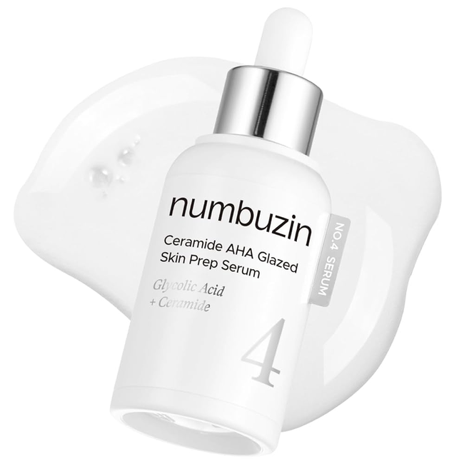 No.4 Ceramide Aha Glazed Skin Prep Serum
