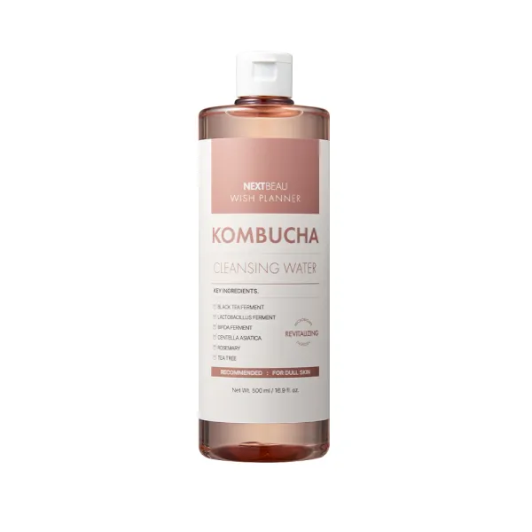 Wish Planner Kombucha Biome Cleansing Water