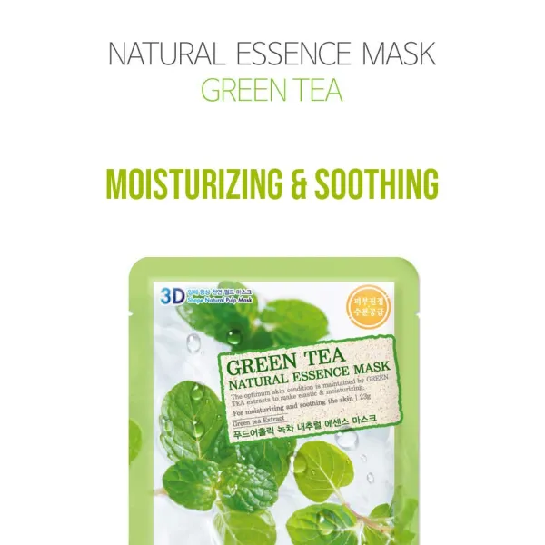 3d Mask Sheet Green Tea