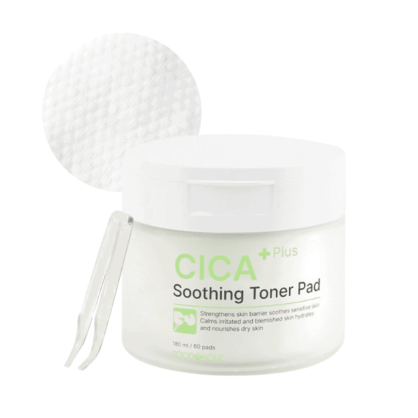 Cica+ Soothing Toner Pad 60pads