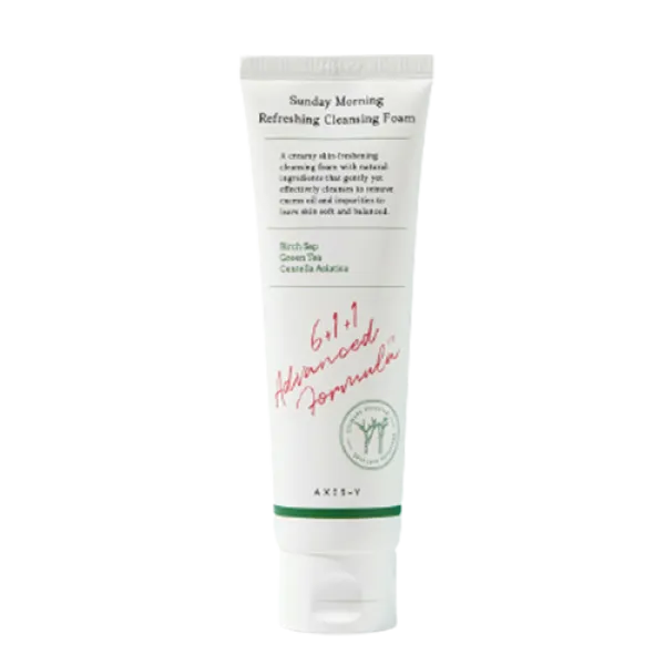 Axis-Y Sunday Morning Refreshing Cleansing Foam 120ml